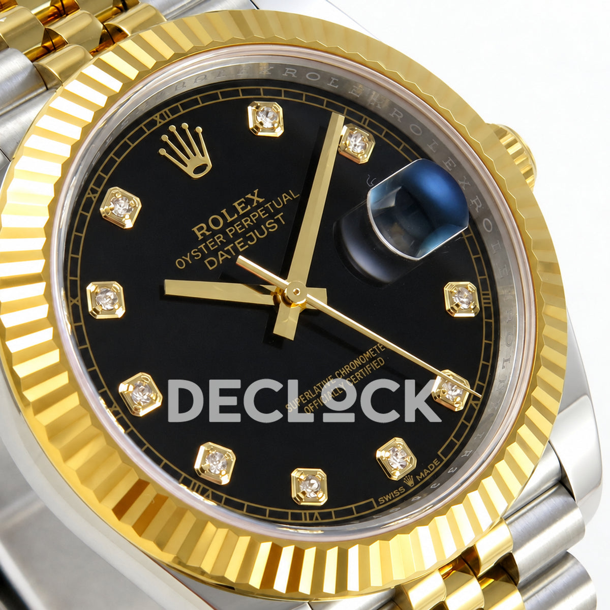 Rolex Datejust 41 126333 Black Diamonds Jubilee RGF JH3235