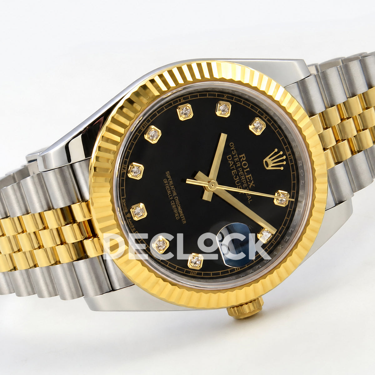 Rolex Datejust 41 126333 Black Diamonds Jubilee RGF JH3235