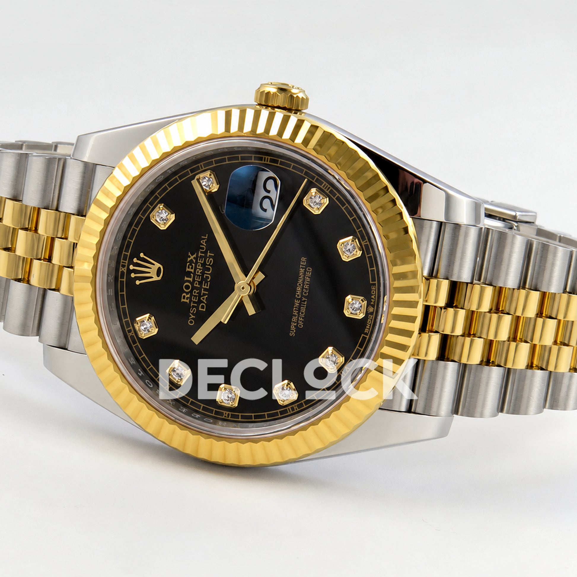 Rolex Datejust 41 126333 Black Diamonds Jubilee RGF JH3235
