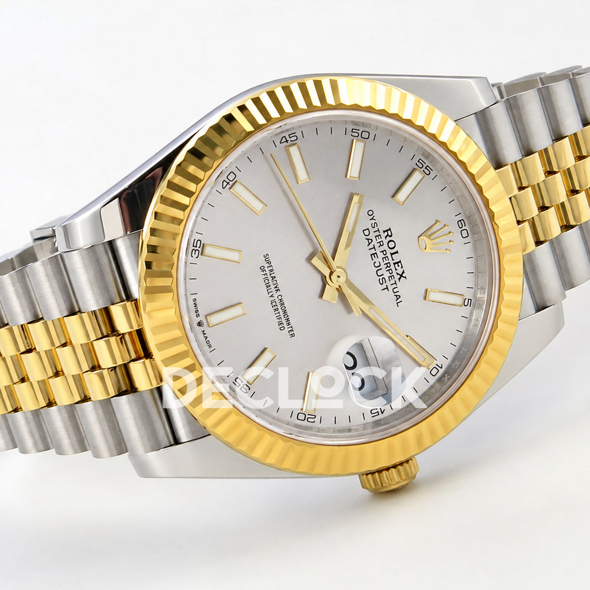 Rolex Datejust 41 126333 Silver Stick Dial Jubilee RGF JH3235
