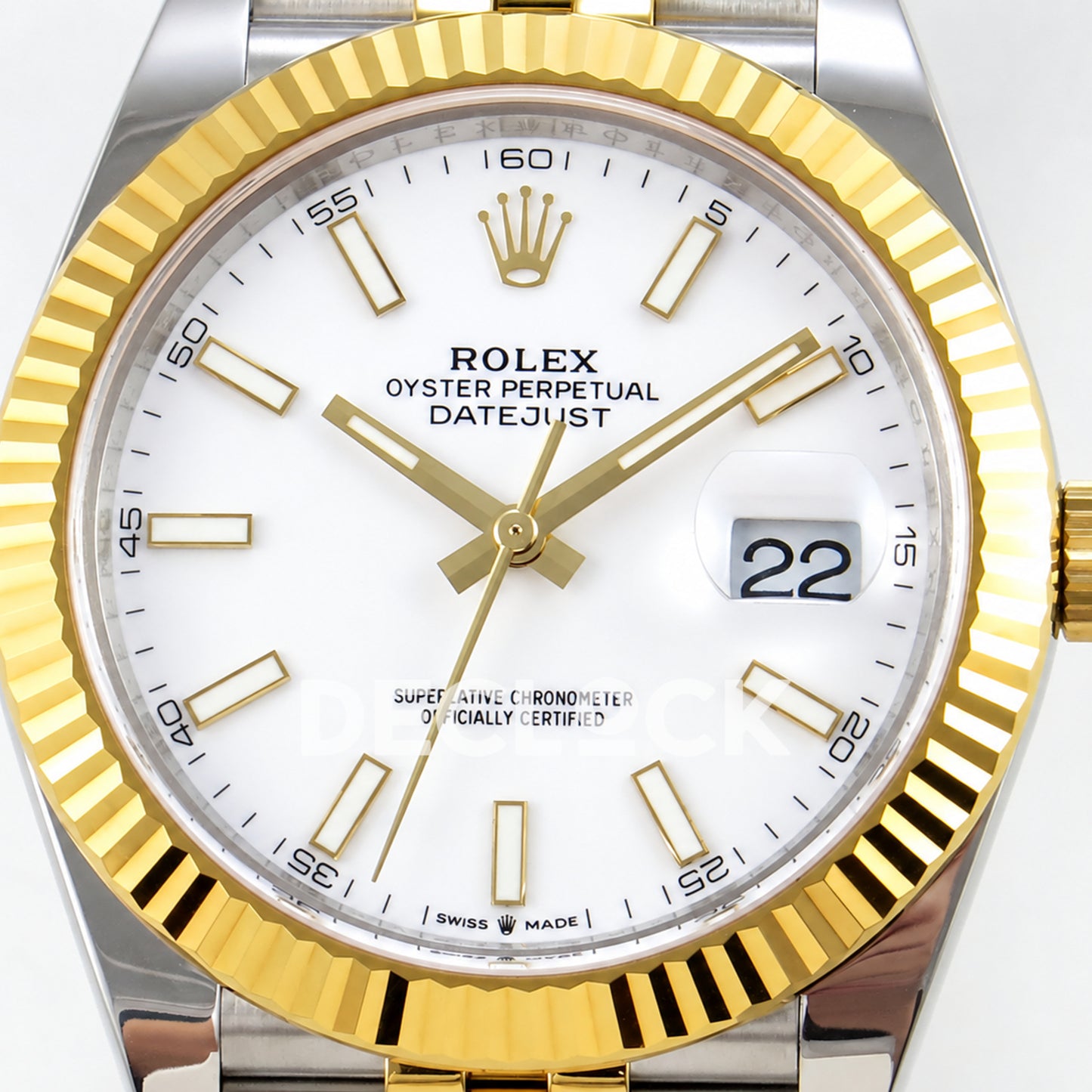 Rolex Datejust 41 126333 White Stick Dial Jubilee RGF JH3235