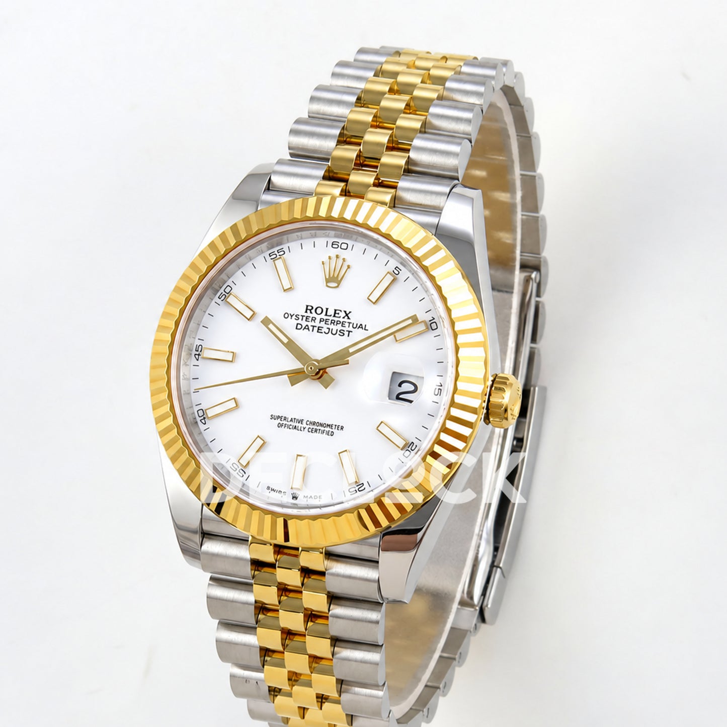 Rolex Datejust 41 126333 White Stick Dial Jubilee RGF JH3235