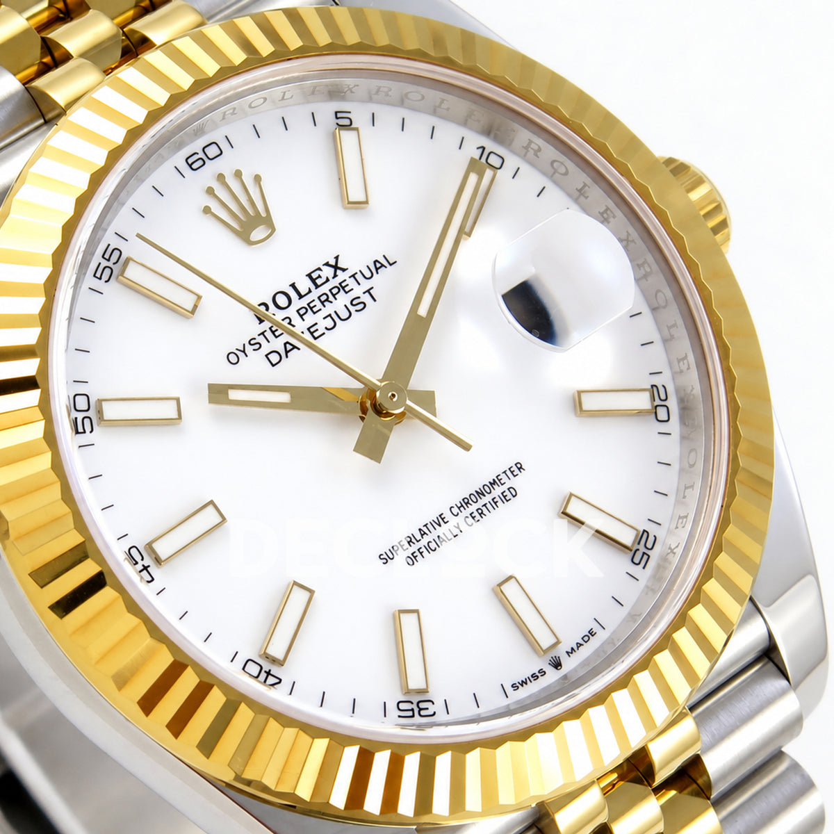 Rolex Datejust 41 126333 White Stick Dial Jubilee RGF JH3235