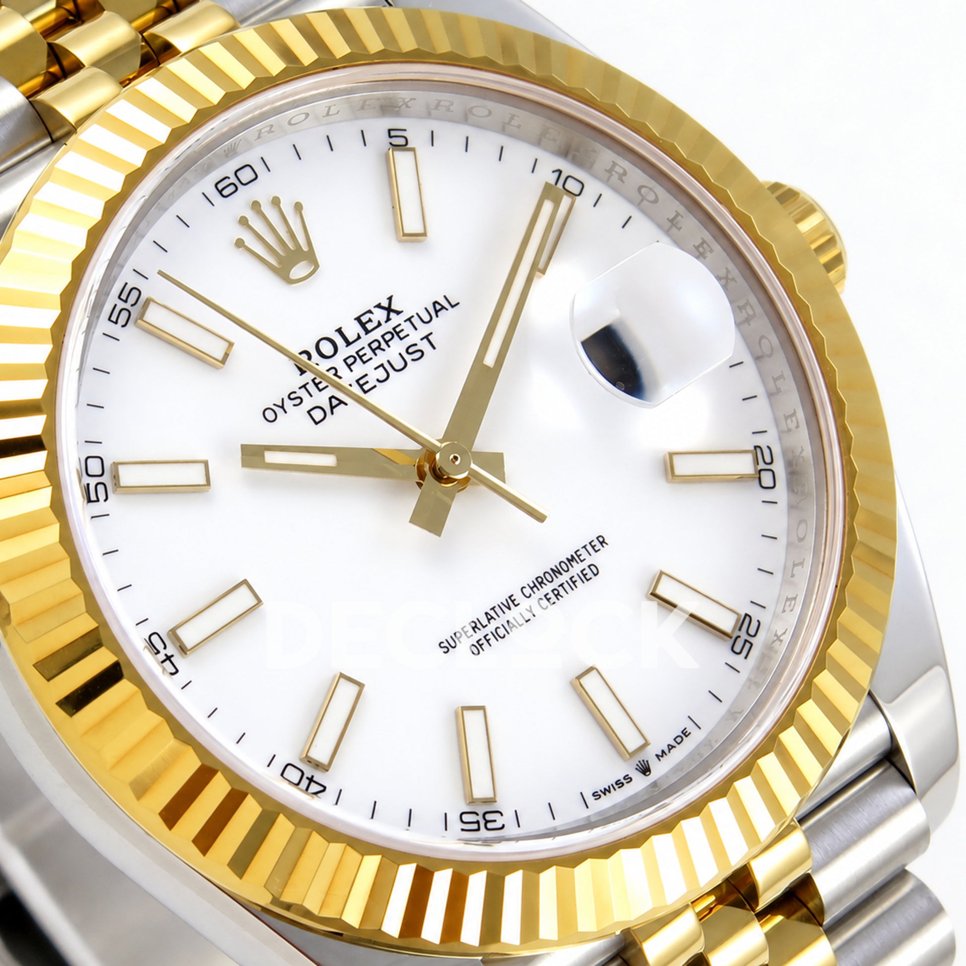 Rolex Datejust 41 126333 White Stick Dial Jubilee RGF JH3235