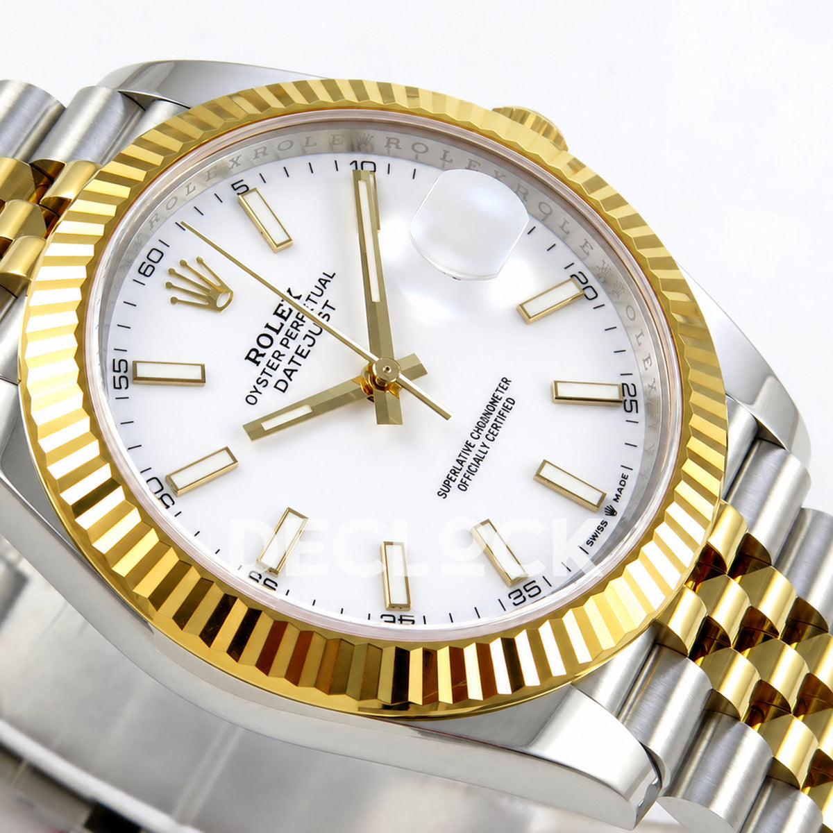 Rolex Datejust 41 126333 White Stick Dial Jubilee RGF JH3235