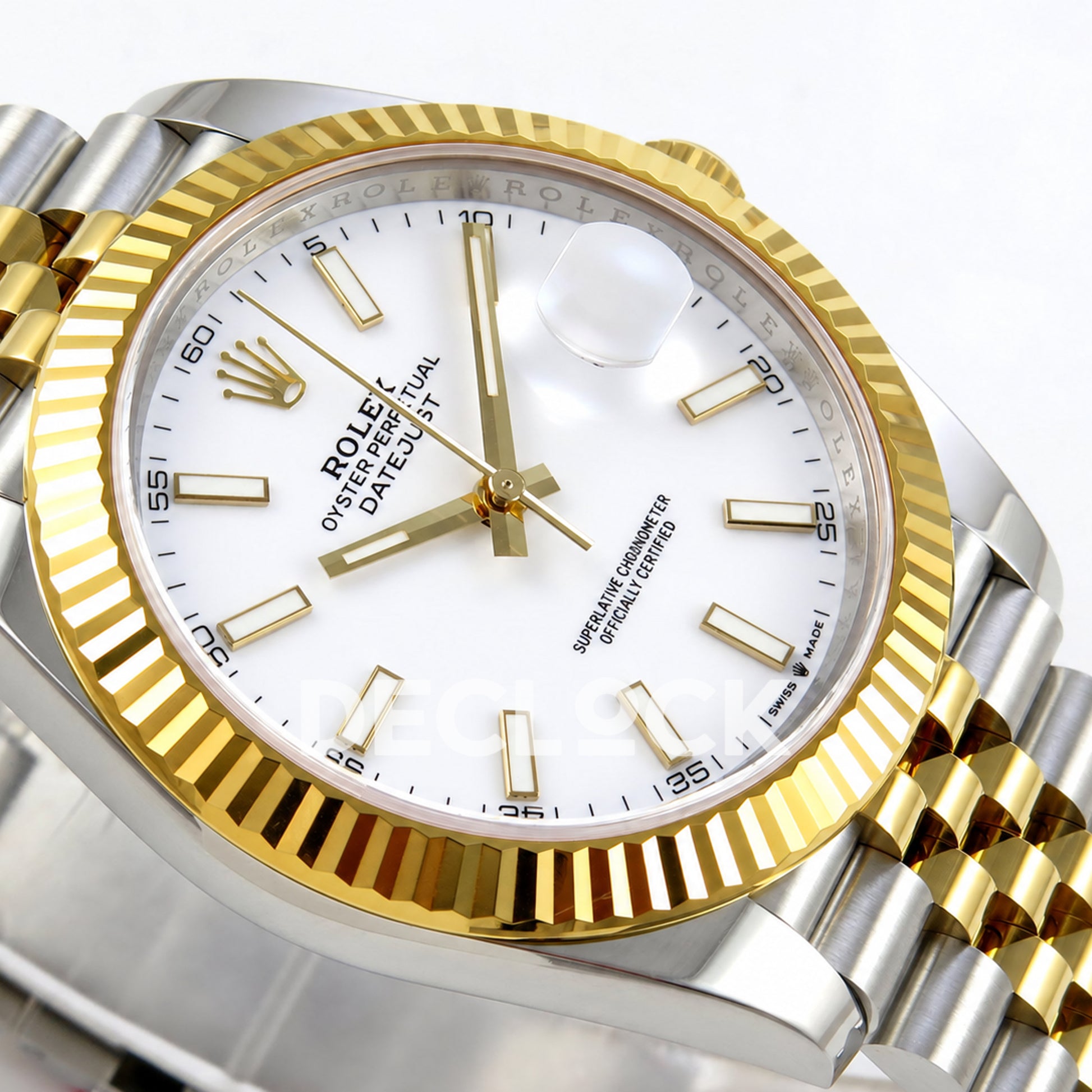 Rolex Datejust 41 126333 White Stick Dial Jubilee RGF JH3235