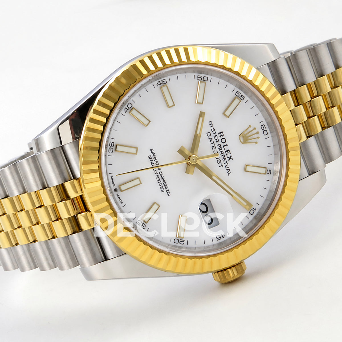 Rolex Datejust 41 126333 White Stick Dial Jubilee RGF JH3235