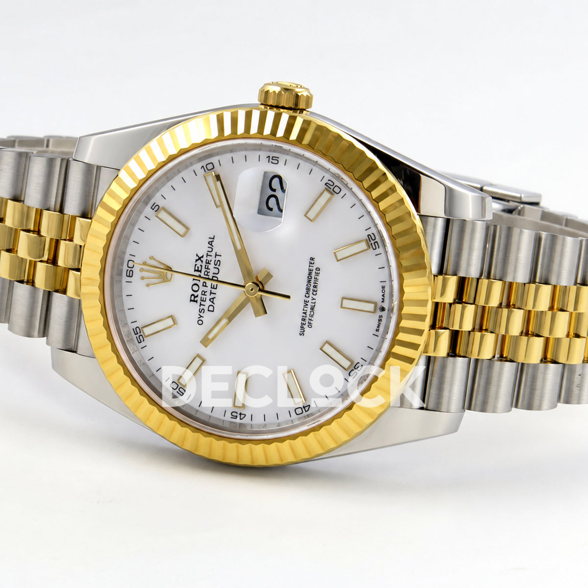 Rolex Datejust 41 126333 White Stick Dial Jubilee RGF JH3235