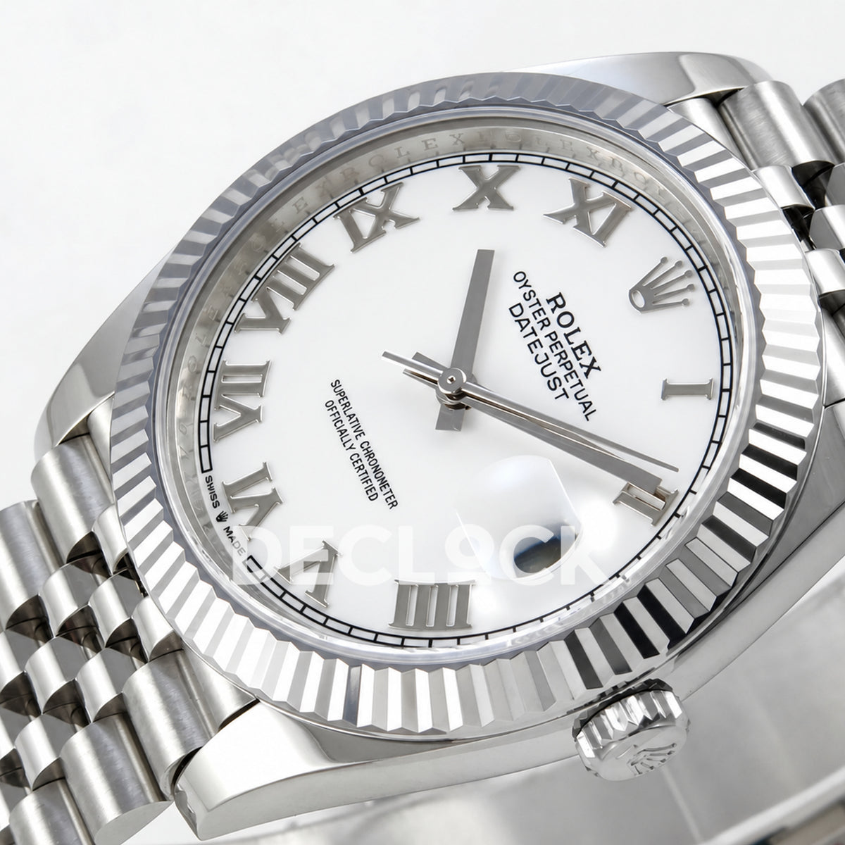 Rolex Datejust 41 126334 White Roman Dial Jubilee RGF JH3235