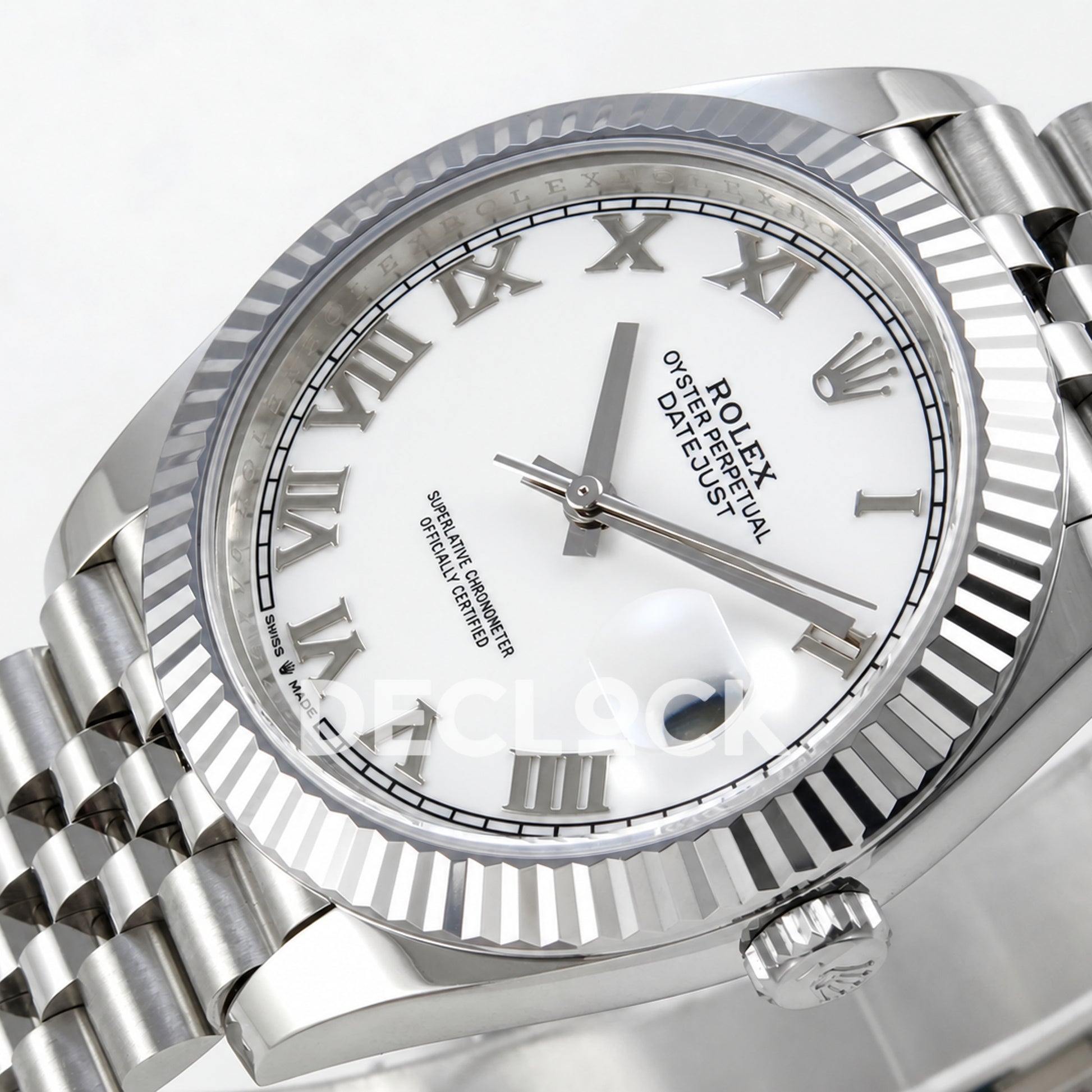 Rolex Datejust 41 126334 White Roman Dial Jubilee RGF JH3235
