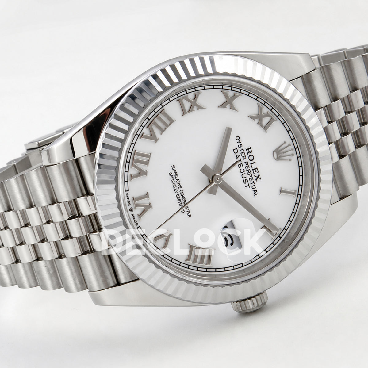 Rolex Datejust 41 126334 White Roman Dial Jubilee RGF JH3235
