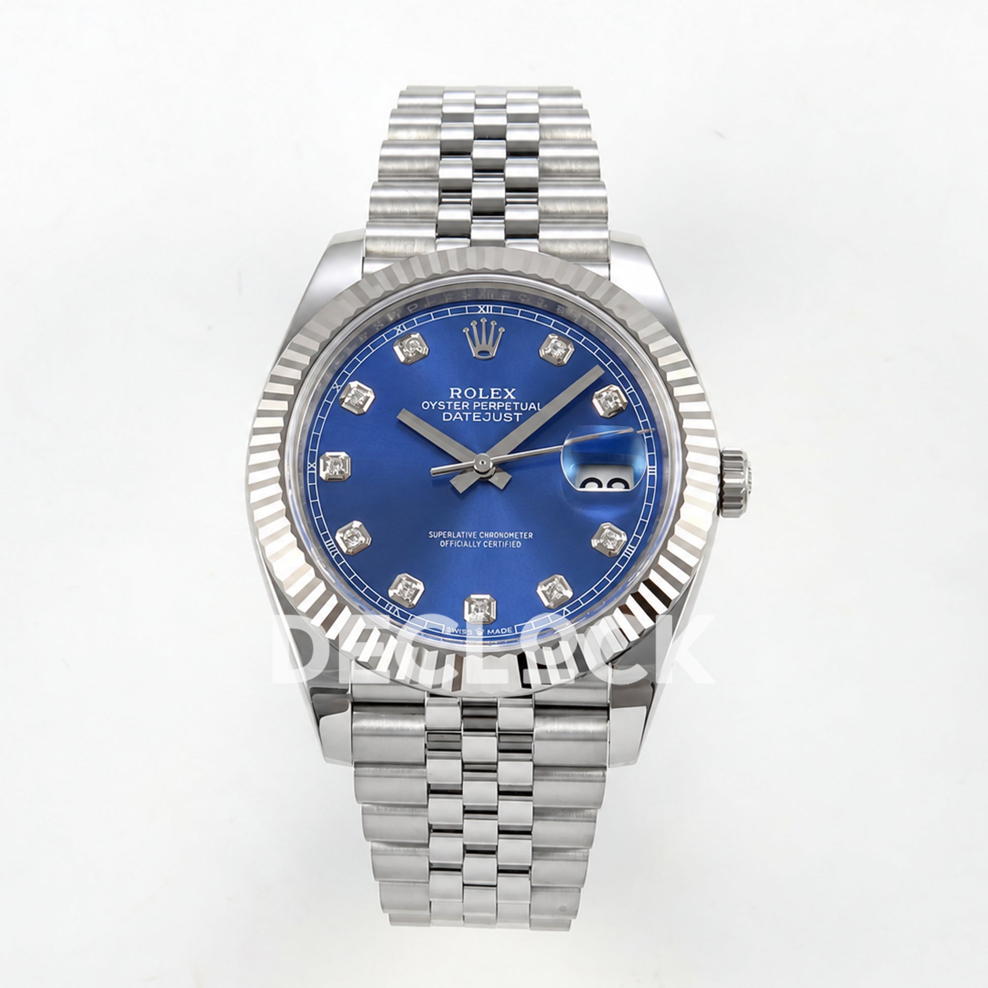 Rolex Datejust 41 126334 Blue Diamonds Jubilee RGF JH3235