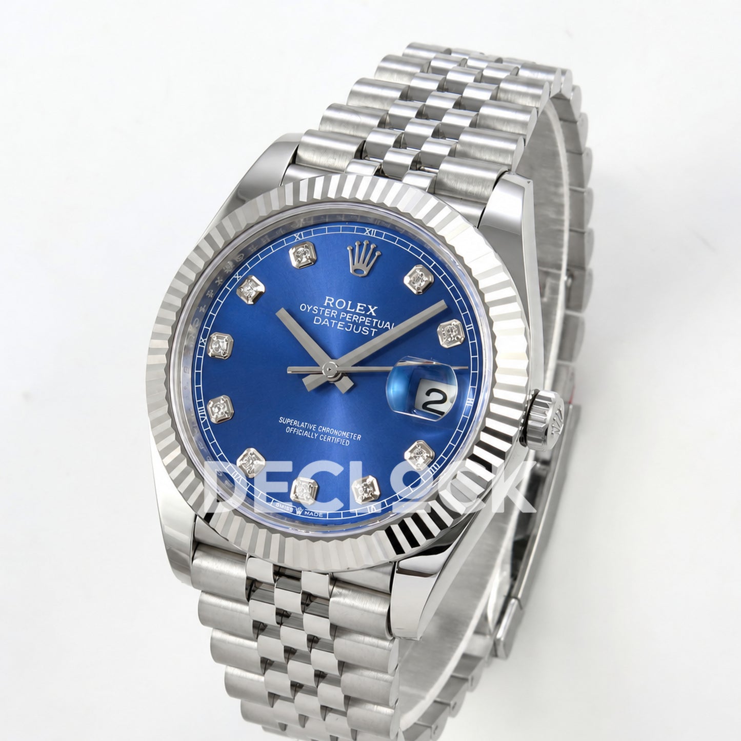Rolex Datejust 41 126334 Blue Diamonds Jubilee RGF JH3235