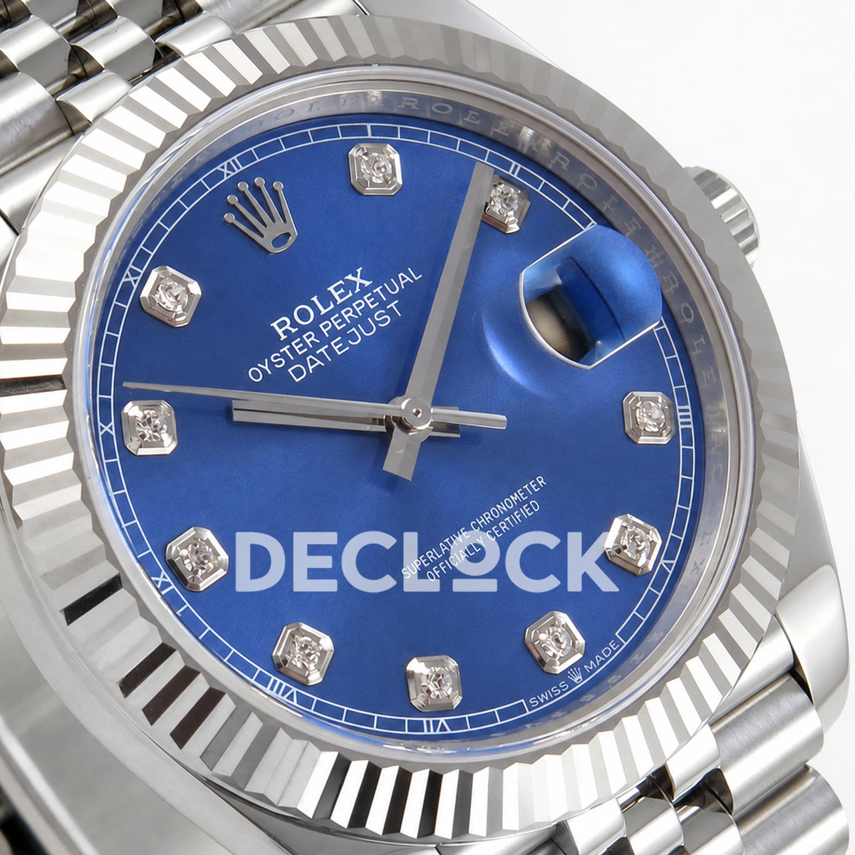 Rolex Datejust 41 126334 Blue Diamonds Jubilee RGF JH3235