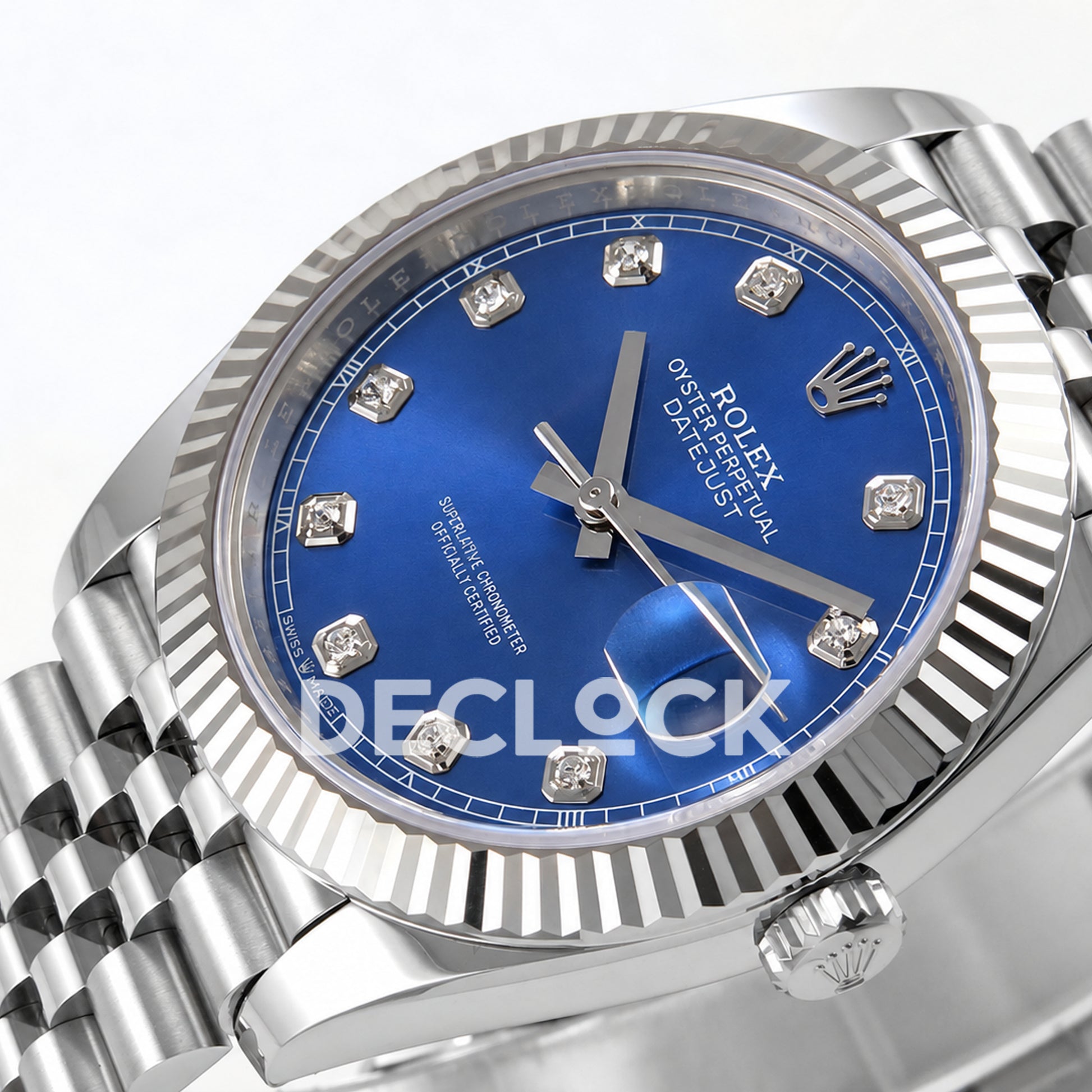 Rolex Datejust 41 126334 Blue Diamonds Jubilee RGF JH3235