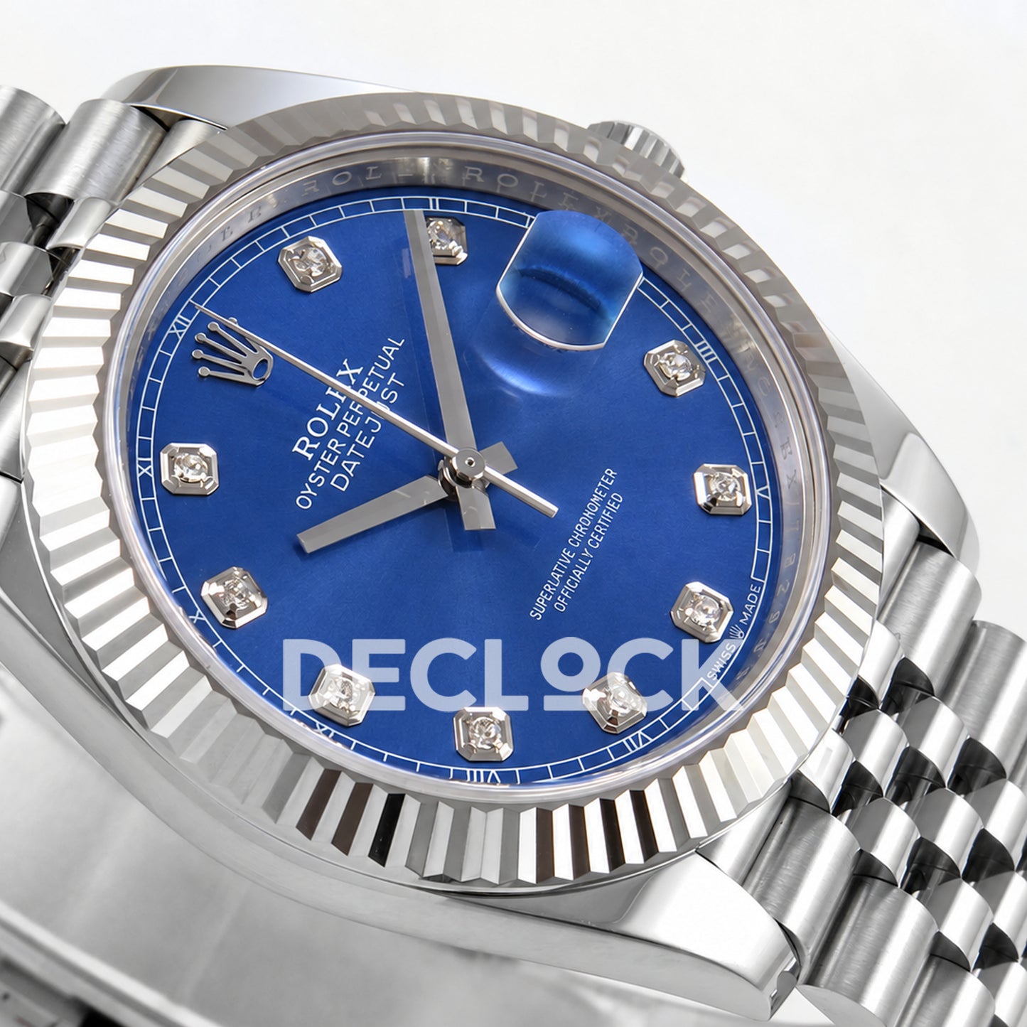 Rolex Datejust 41 126334 Blue Diamonds Jubilee RGF JH3235