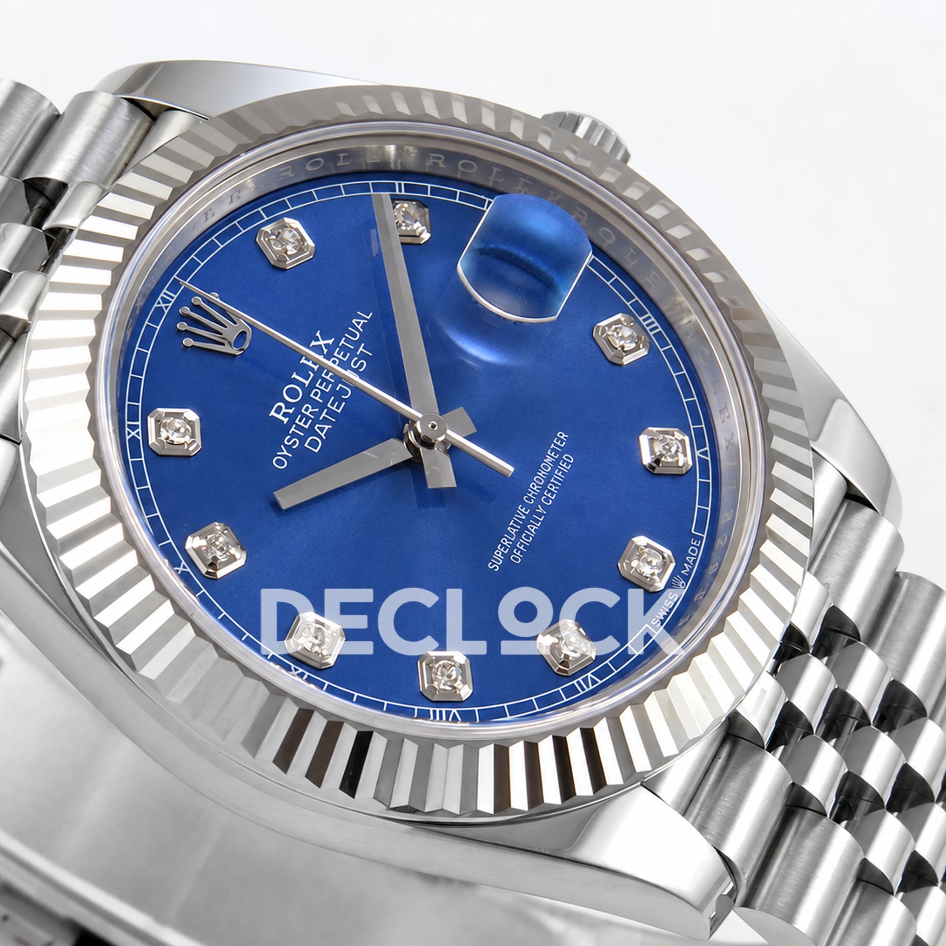 Rolex Datejust 41 126334 Blue Diamonds Jubilee RGF JH3235