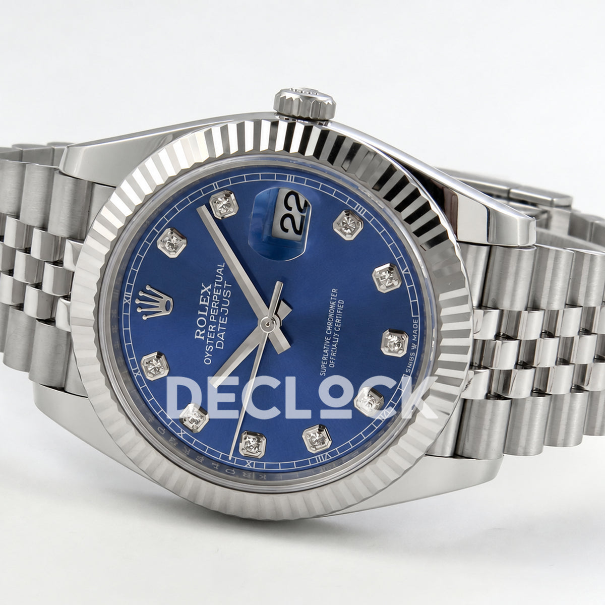Rolex Datejust 41 126334 Blue Diamonds Jubilee RGF JH3235