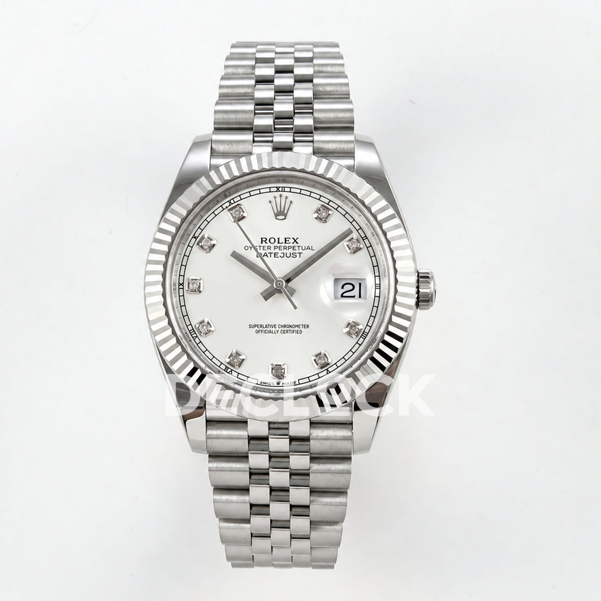 Rolex Datejust 41 126334 White Diamonds Jubilee RGF JH3235