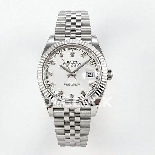 Rolex Datejust 41 126334 White Diamonds Jubilee RGF JH3235