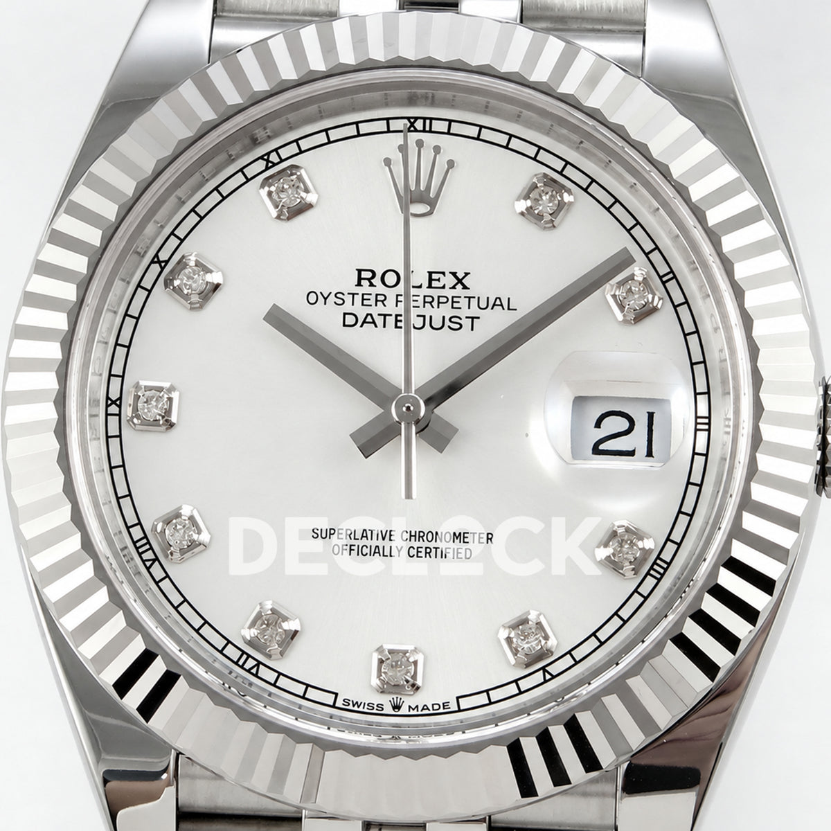 Rolex Datejust 41 126334 White Diamonds Jubilee RGF JH3235