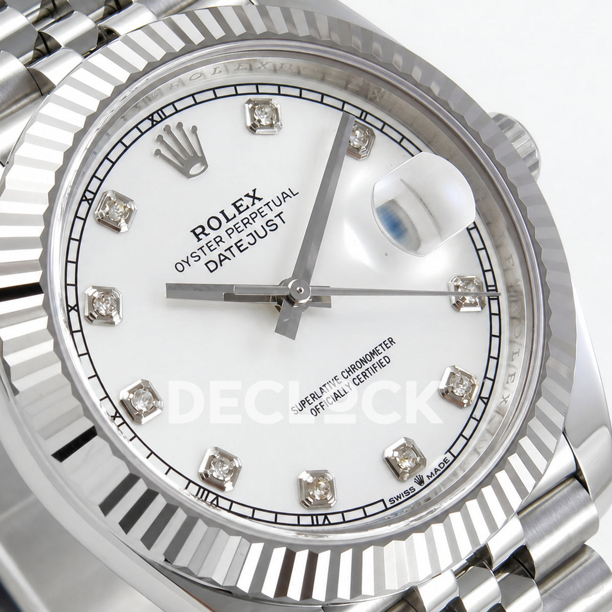 Rolex Datejust 41 126334 White Diamonds Jubilee RGF JH3235