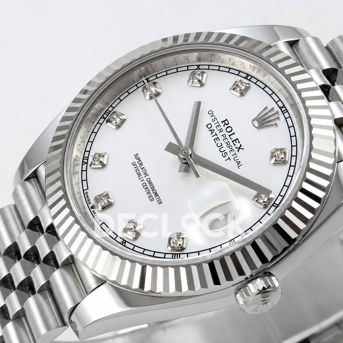 Rolex Datejust 41 126334 White Diamonds Jubilee RGF JH3235