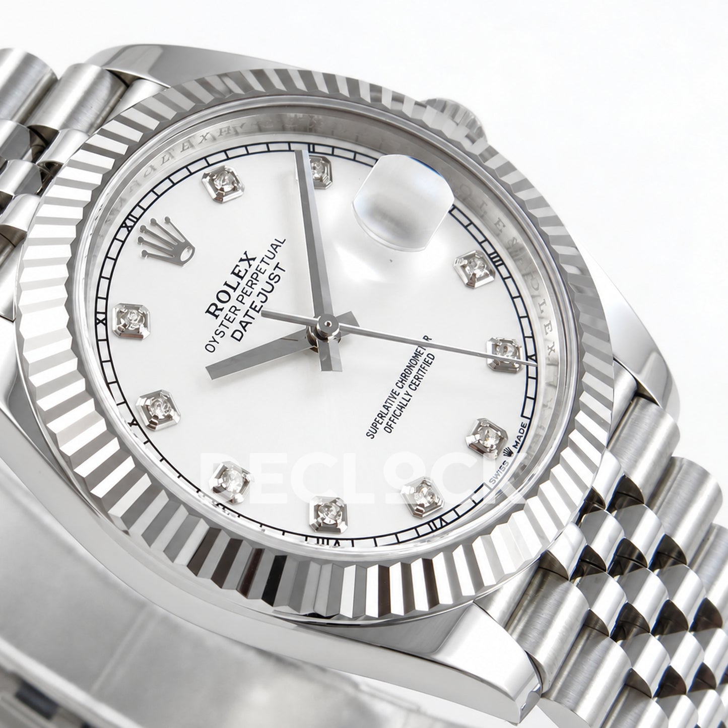 Rolex Datejust 41 126334 White Diamonds Jubilee RGF JH3235