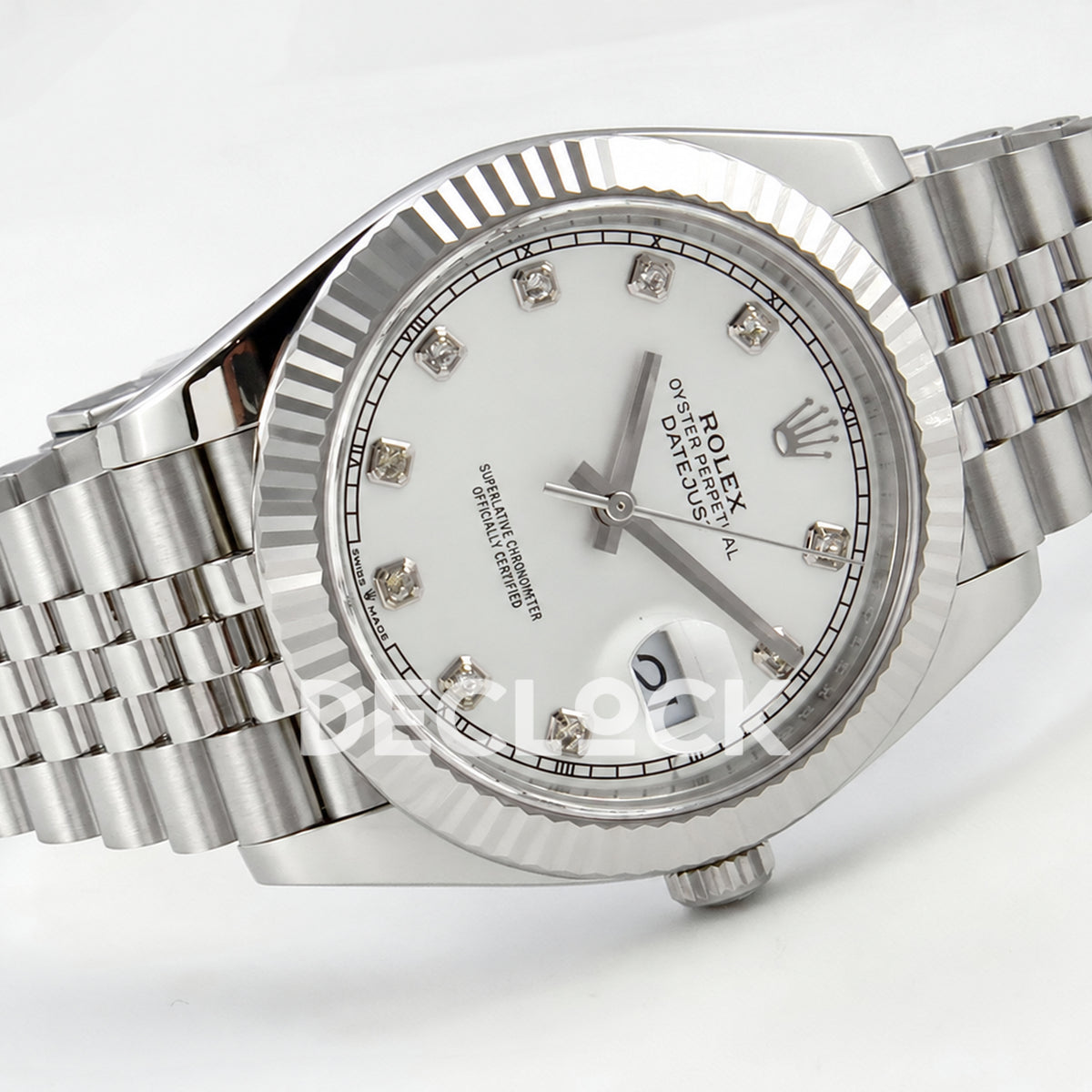 Rolex Datejust 41 126334 White Diamonds Jubilee RGF JH3235
