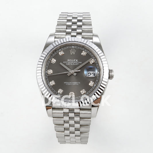 Rolex Datejust 41 126334 Grey Diamonds Jubilee RGF JH3235
