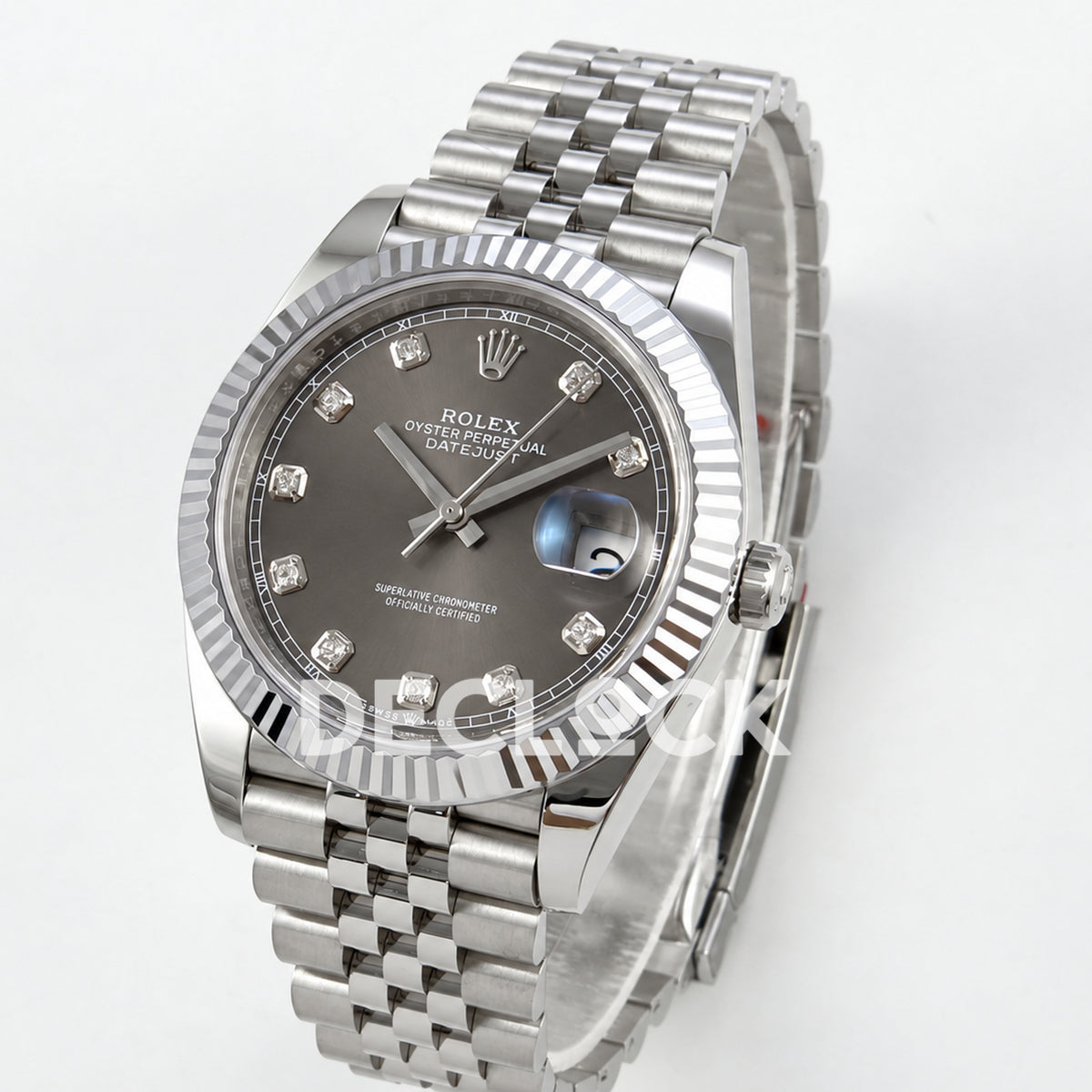 Rolex Datejust 41 126334 Grey Diamonds Jubilee RGF JH3235