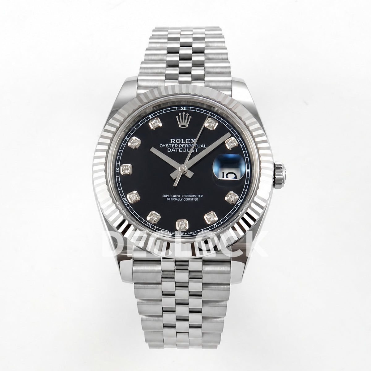 Rolex Datejust 41 126334 Black Diamonds Jubilee RGF JH3235