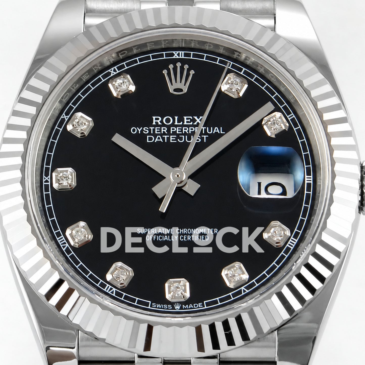 Rolex Datejust 41 126334 Black Diamonds Jubilee RGF JH3235