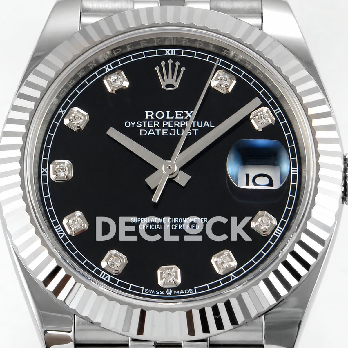 Rolex Datejust 41 126334 Black Diamonds Jubilee RGF JH3235