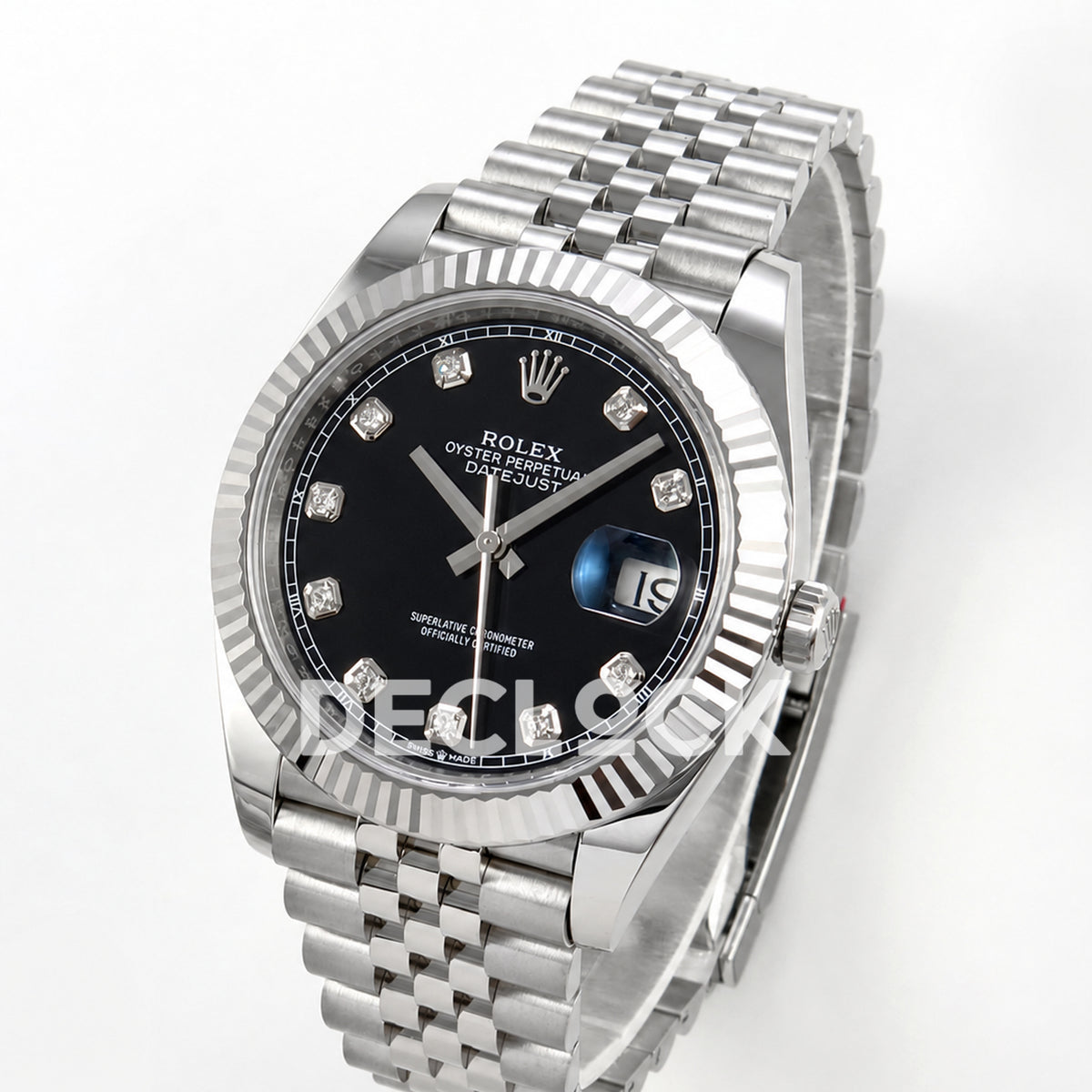 Rolex Datejust 41 126334 Black Diamonds Jubilee RGF JH3235