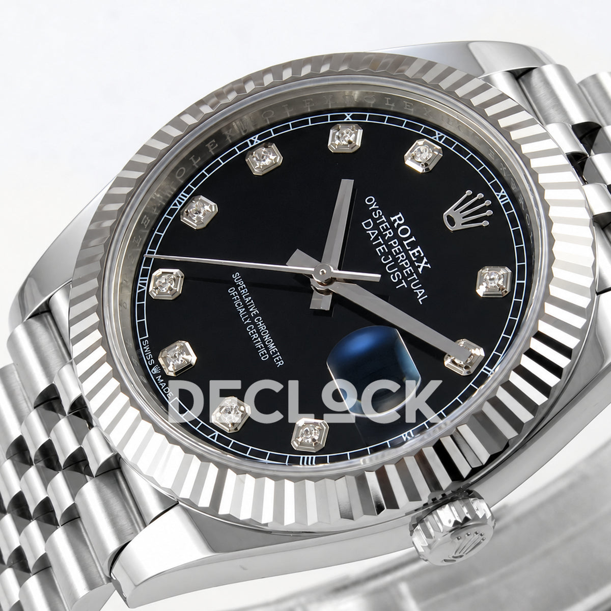 Rolex Datejust 41 126334 Black Diamonds Jubilee RGF JH3235