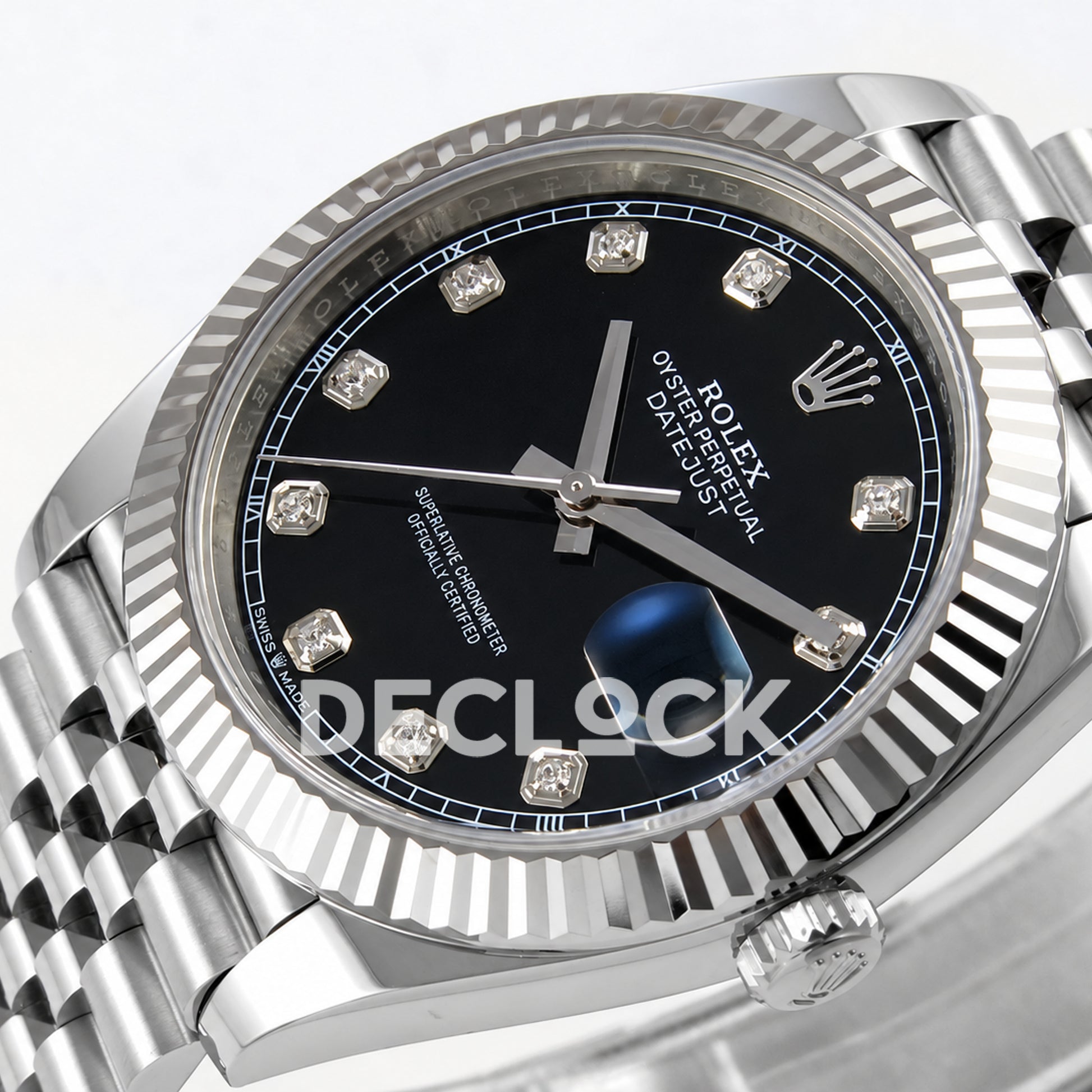 Rolex Datejust 41 126334 Black Diamonds Jubilee RGF JH3235