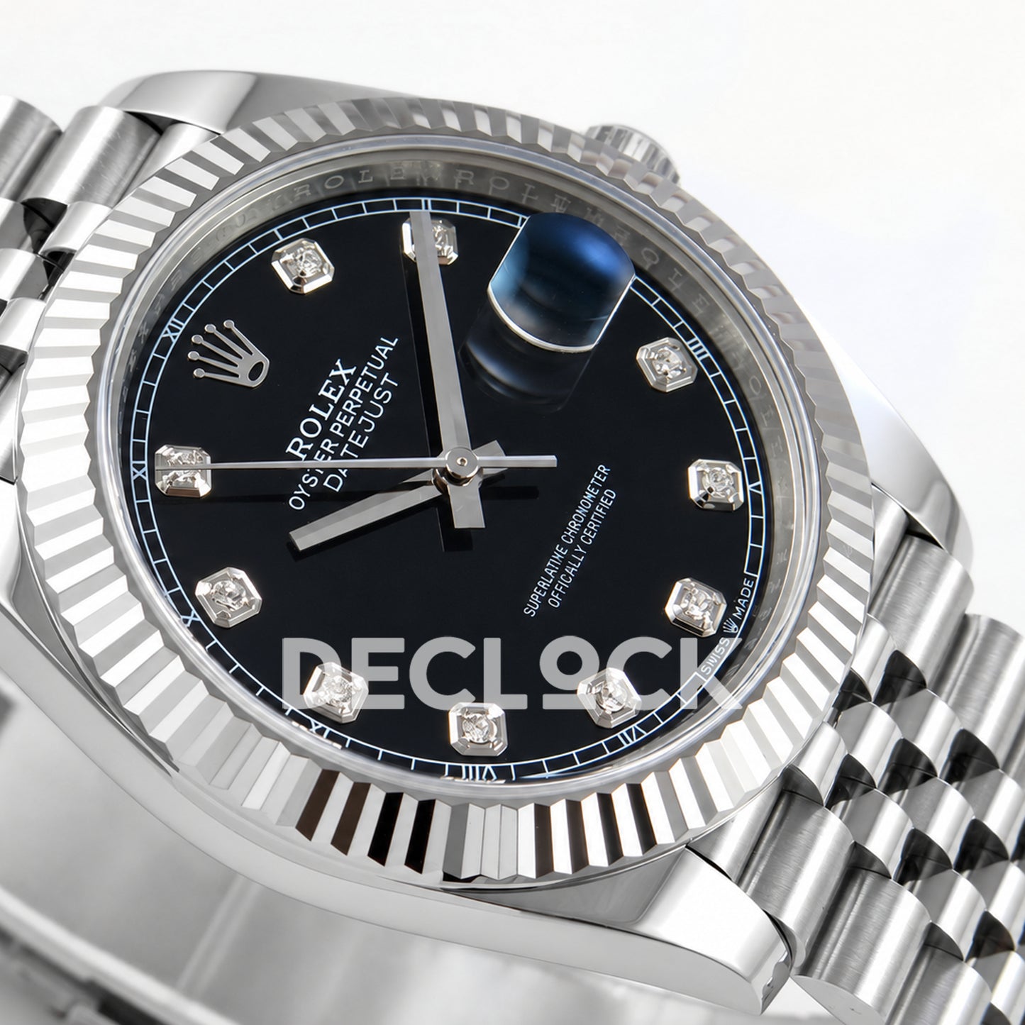 Rolex Datejust 41 126334 Black Diamonds Jubilee RGF JH3235