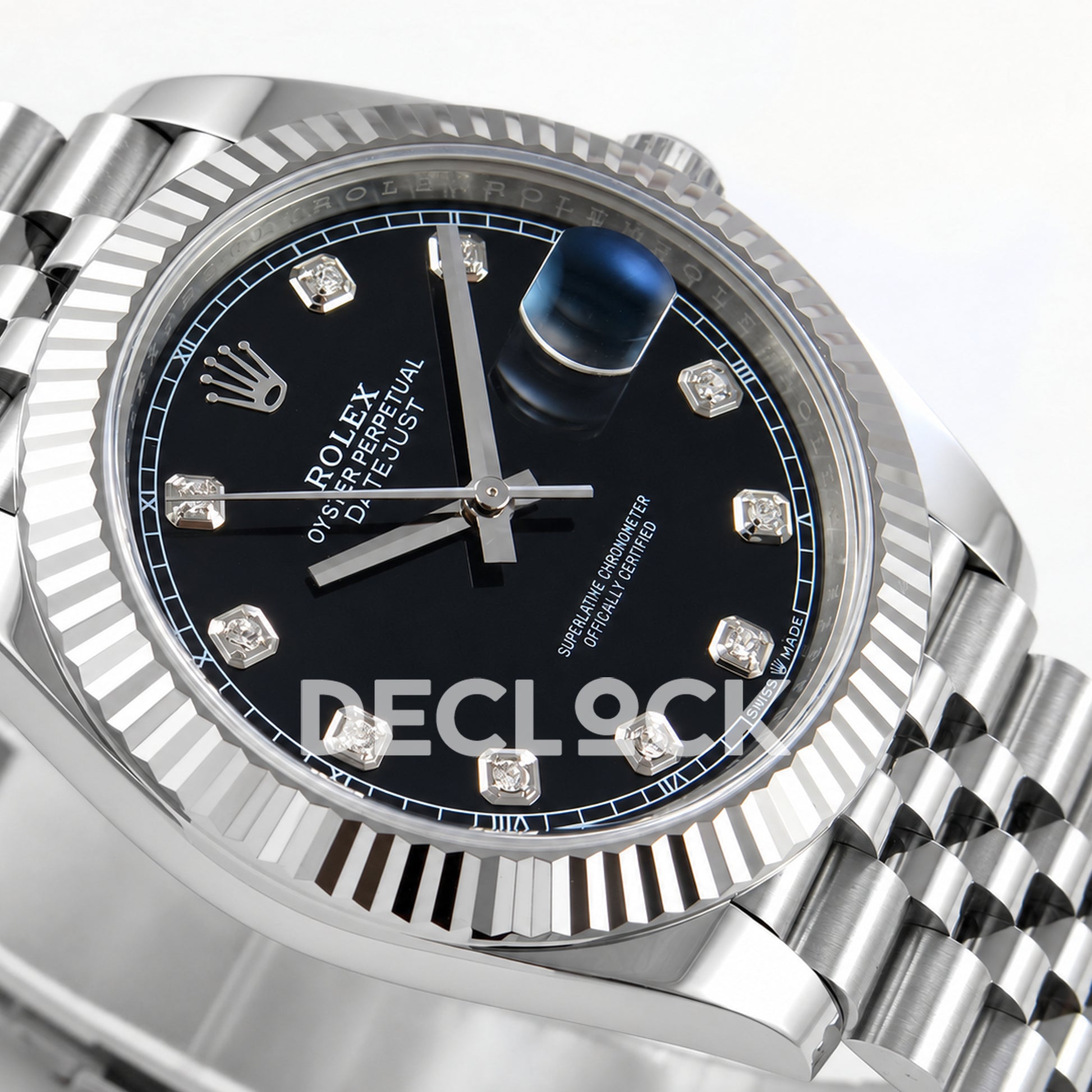Rolex Datejust 41 126334 Black Diamonds Jubilee RGF JH3235