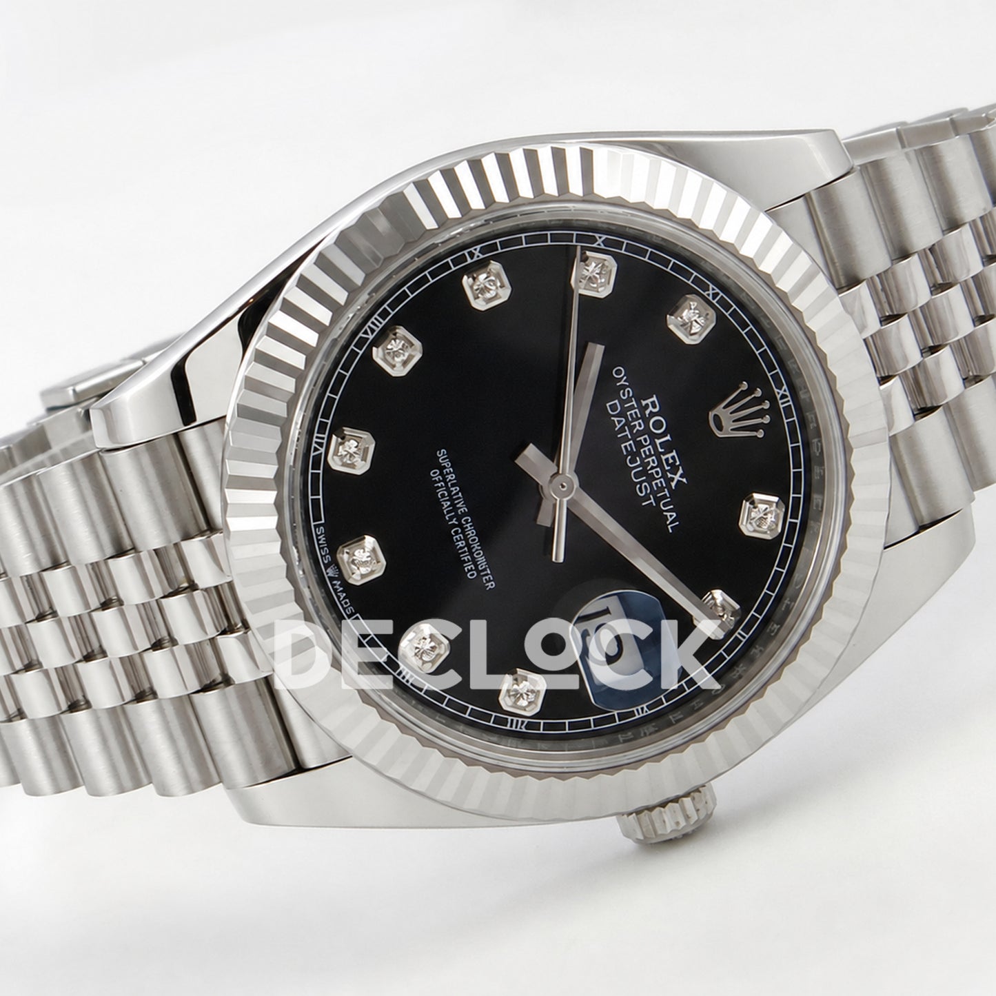 Rolex Datejust 41 126334 Black Diamonds Jubilee RGF JH3235