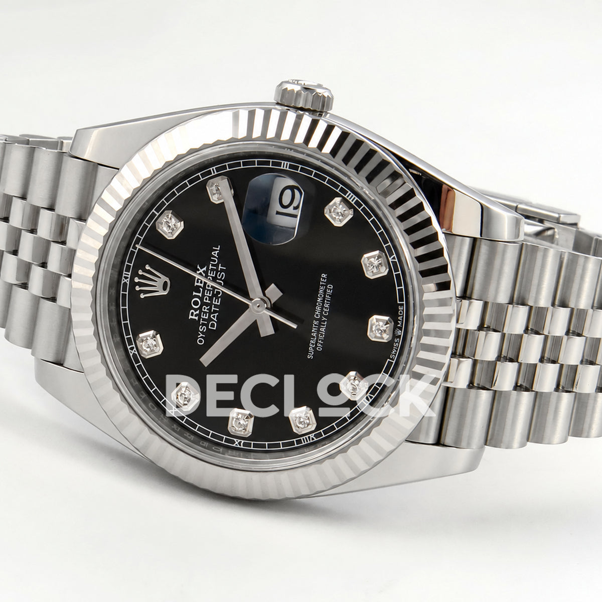 Rolex Datejust 41 126334 Black Diamonds Jubilee RGF JH3235