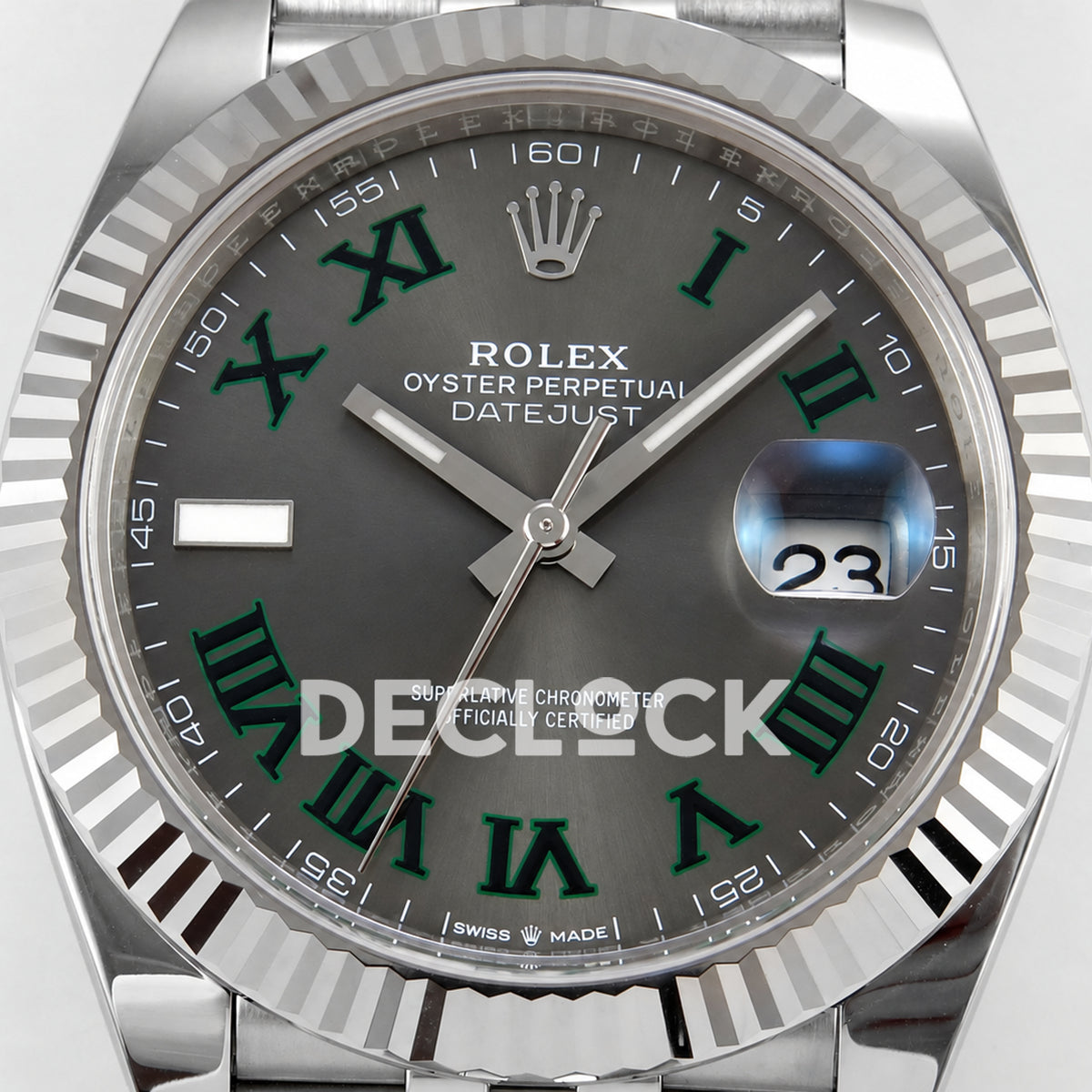 Rolex Datejust 41 126334 Wimbledon Jubilee RGF JH3235