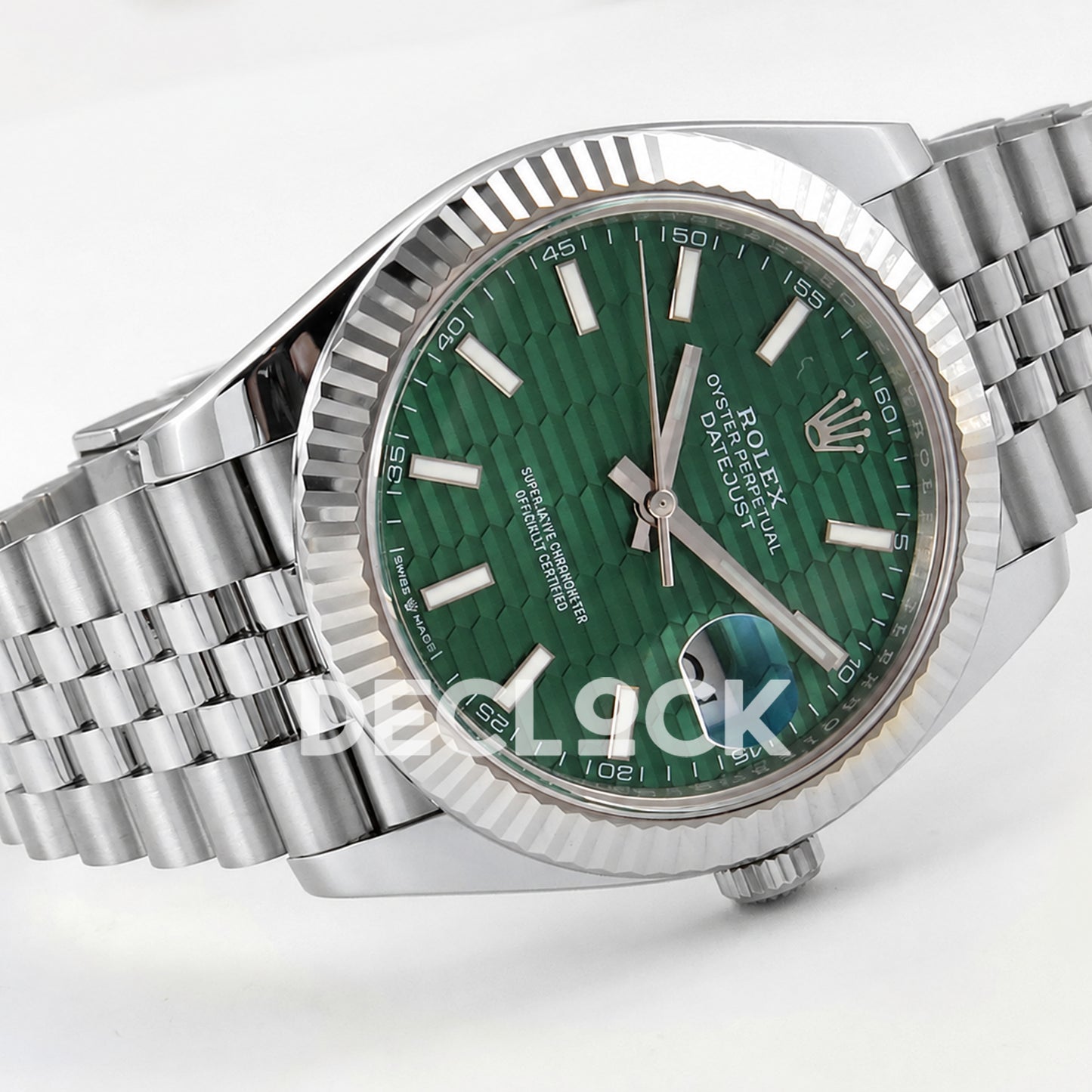 Rolex Datejust 41 126334 Green Textured Dial Jubilee RGF JH3235