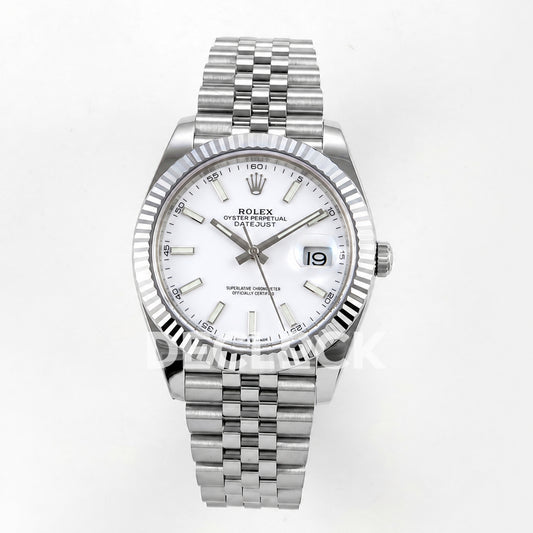 Rolex Datejust 41 126334 White Stick Dial Jubilee RGF JH3235