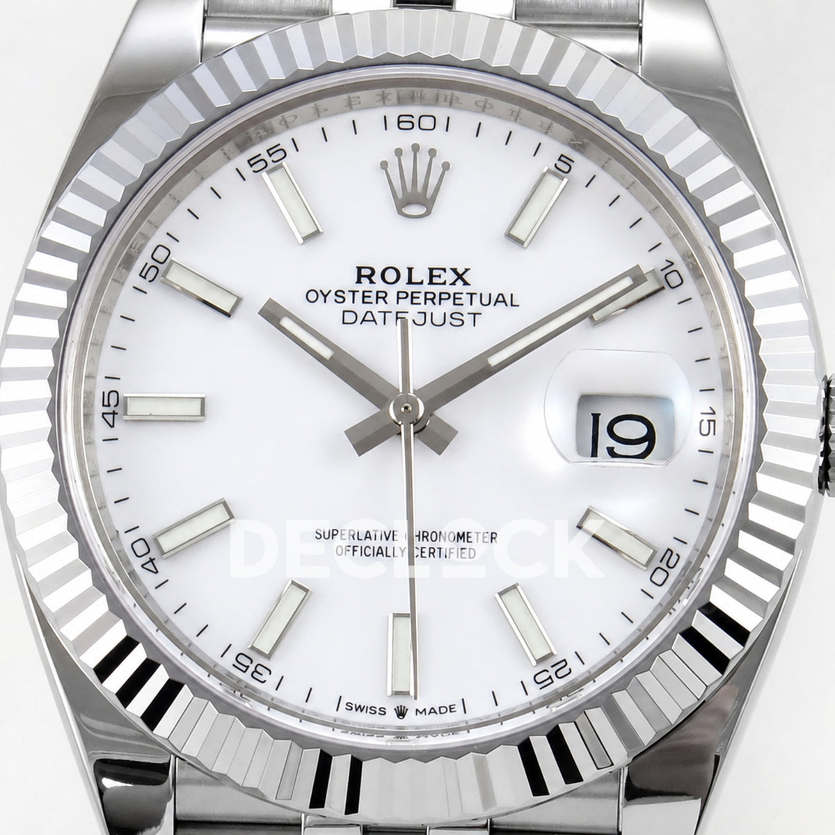 Rolex Datejust 41 126334 White Stick Dial Jubilee RGF JH3235