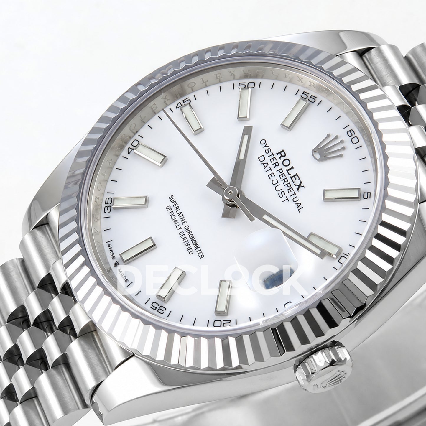 Rolex Datejust 41 126334 White Stick Dial Jubilee RGF JH3235