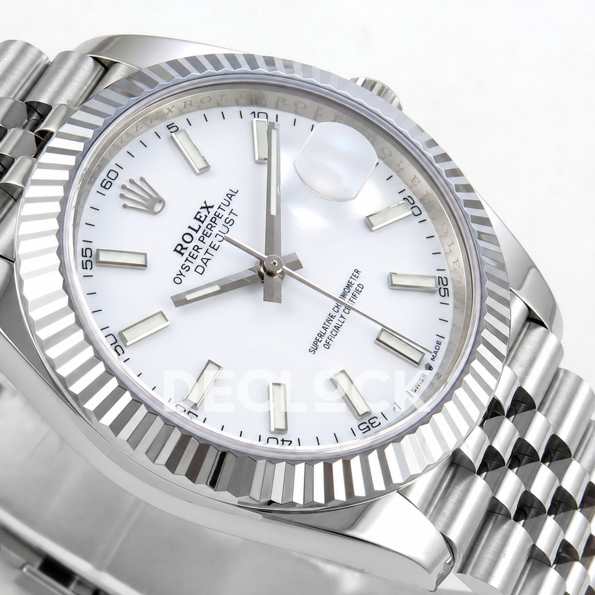 Rolex Datejust 41 126334 White Stick Dial Jubilee RGF JH3235