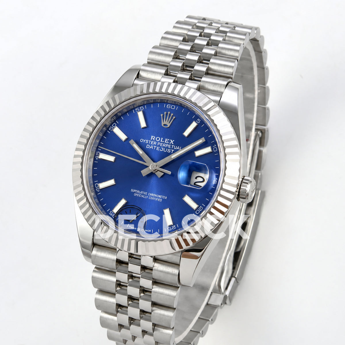 Rolex Datejust 41 126334 Blue Stick Dial Jubilee RGF JH3235
