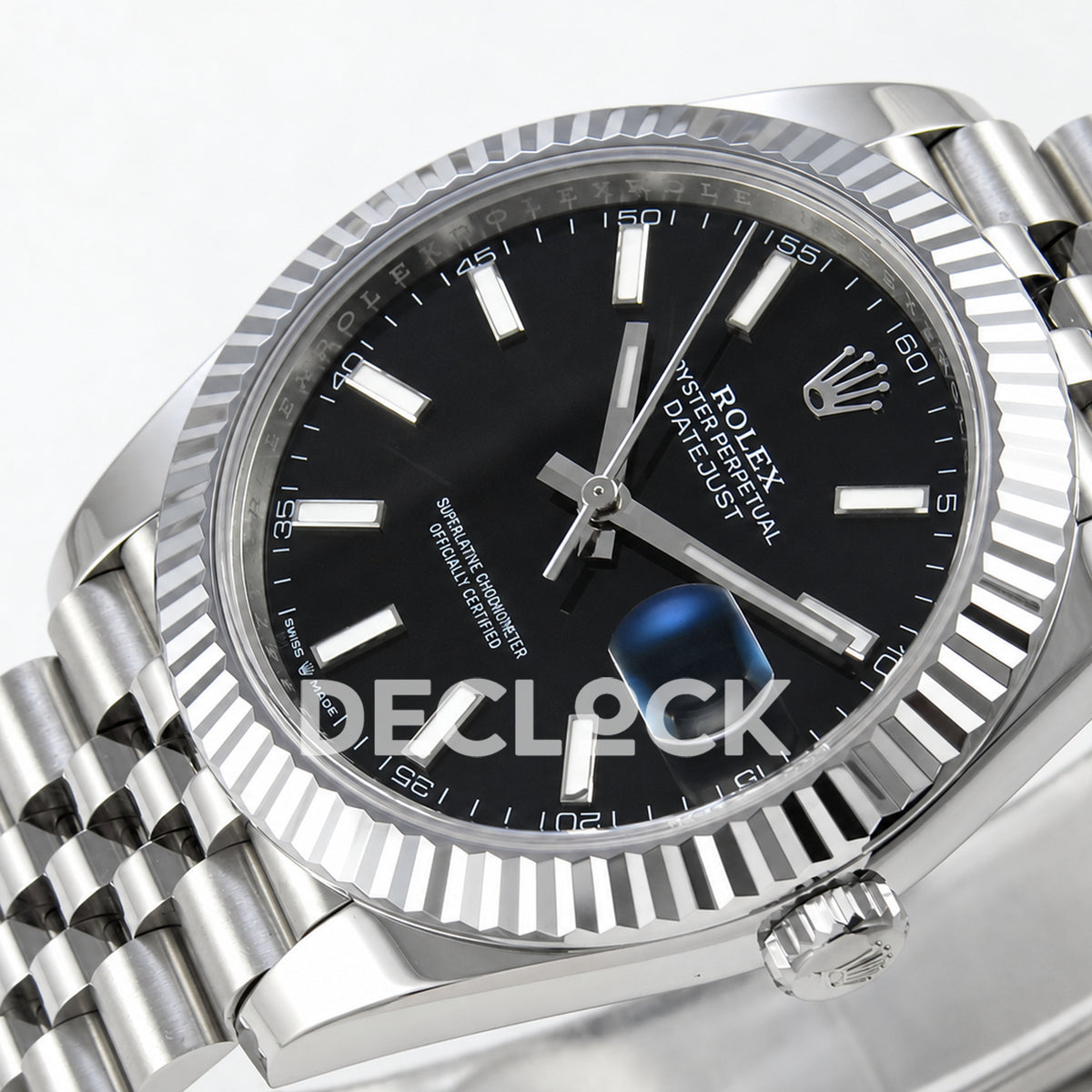 Rolex Datejust 41 126334 Black Stick Dial Jubilee RGF JH3235