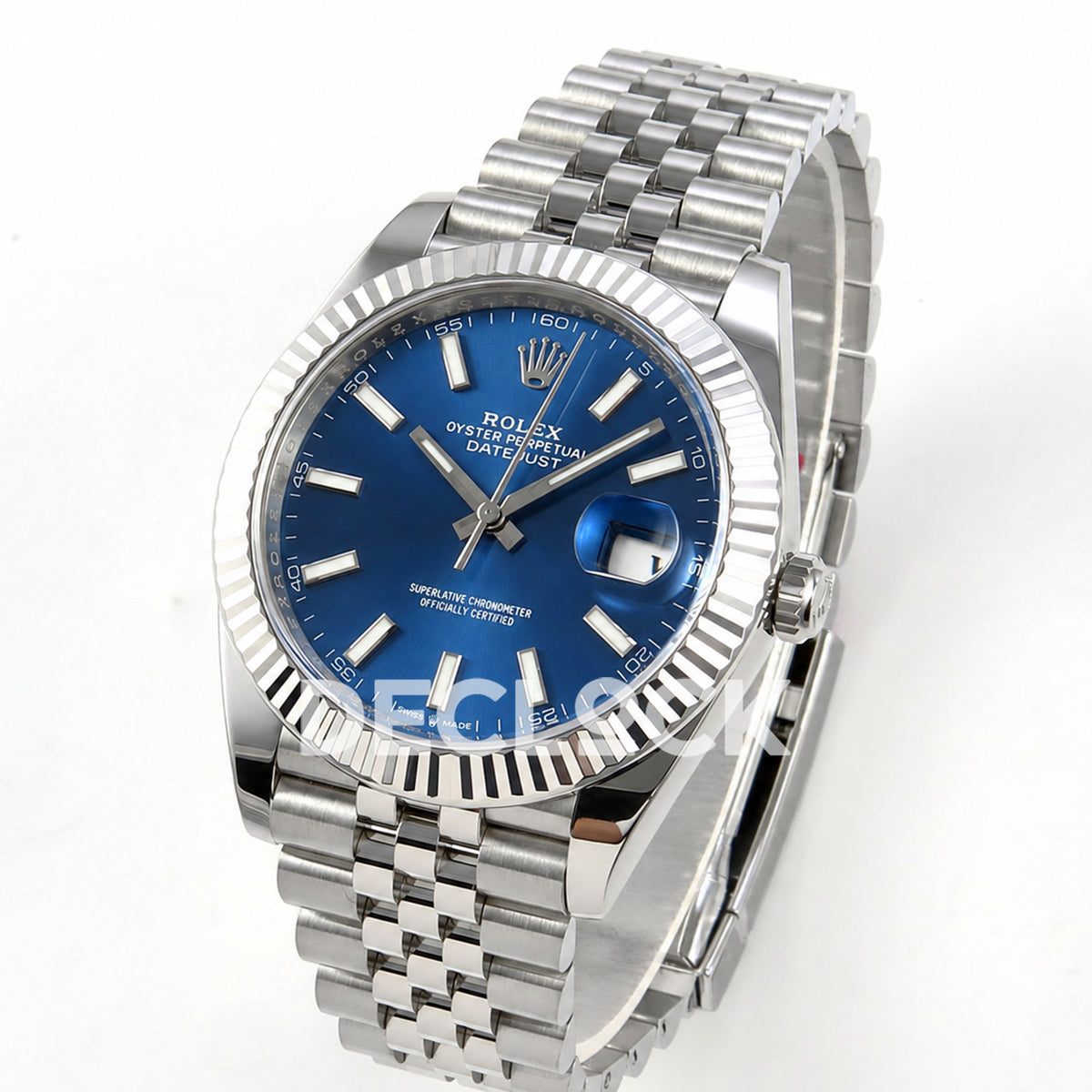 Rolex Datejust 41 126334 Blue Stick Dial Jubilee Clean Plus JH3235 V2
